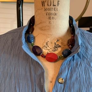 Multicolor Fun adjustable costume necklace!